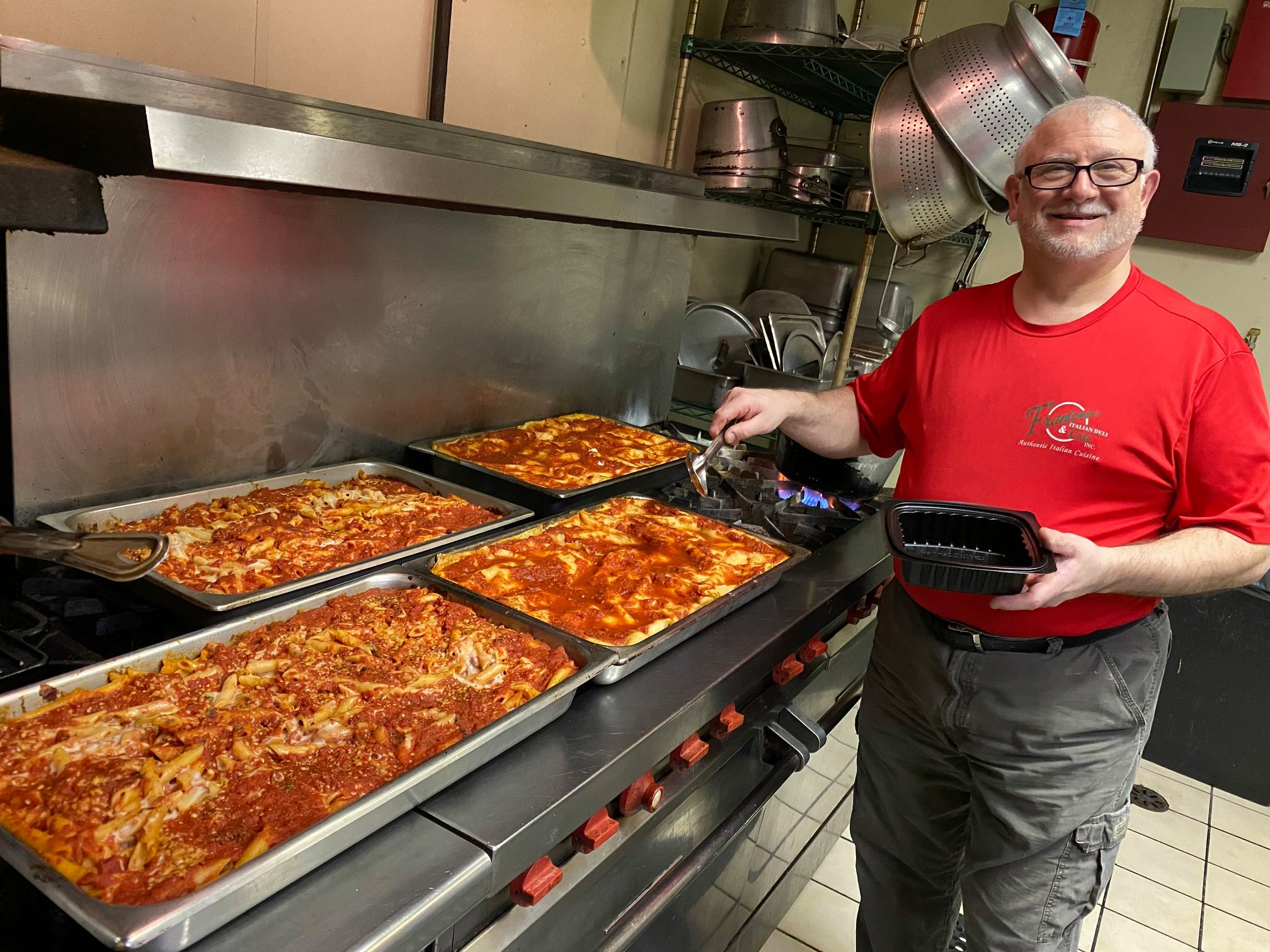 Frantonios Italian Cafe & Catering cooked 100 meals for our families