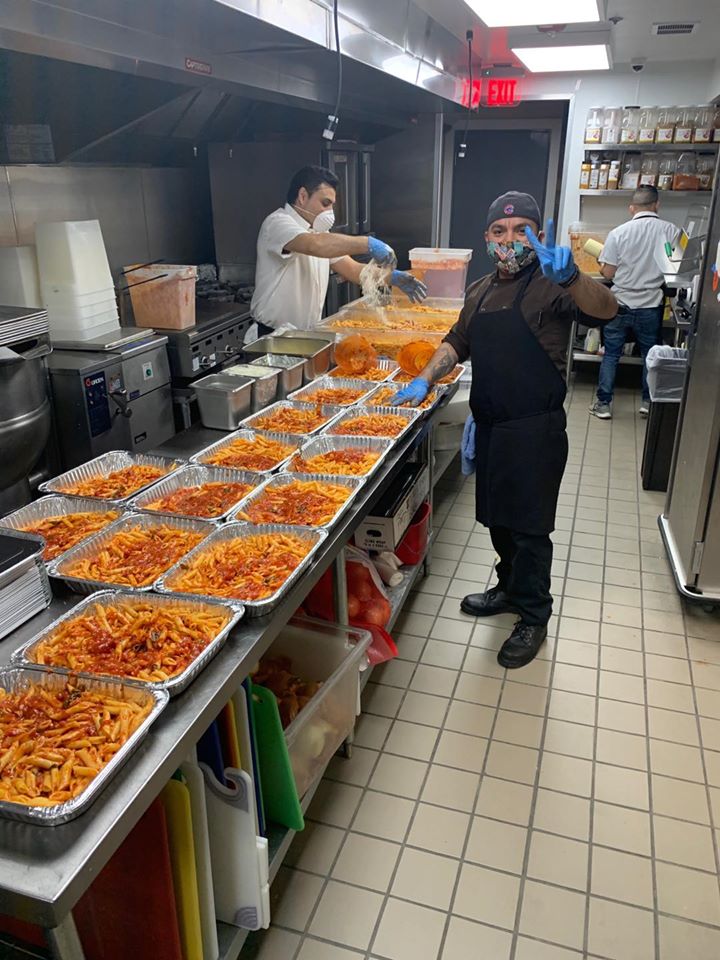 Moretti's Barrington prepared 100 meals for BGD families