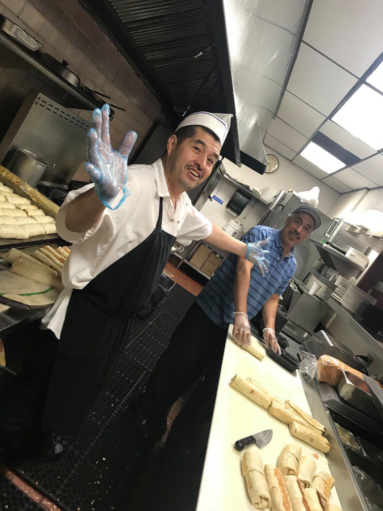 Palatine Inn prepared 100 meals for our families